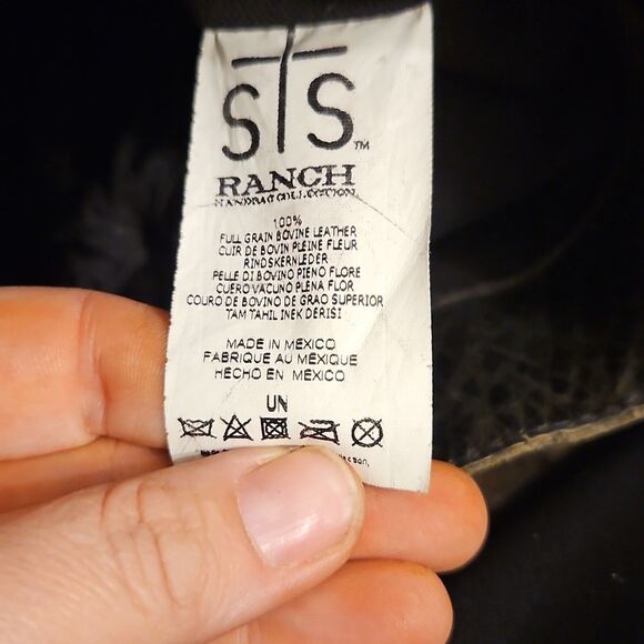 STS Ranch embossed paisley shoulder bag - Picture 10 of 14